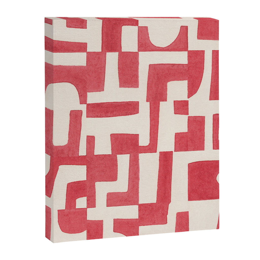 Red Puzzle Canvas Print Gallery Image 6