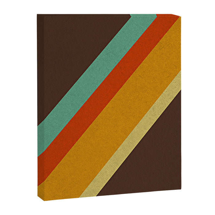 Retro 70s Color Palette Canvas Print Gallery Image 1
