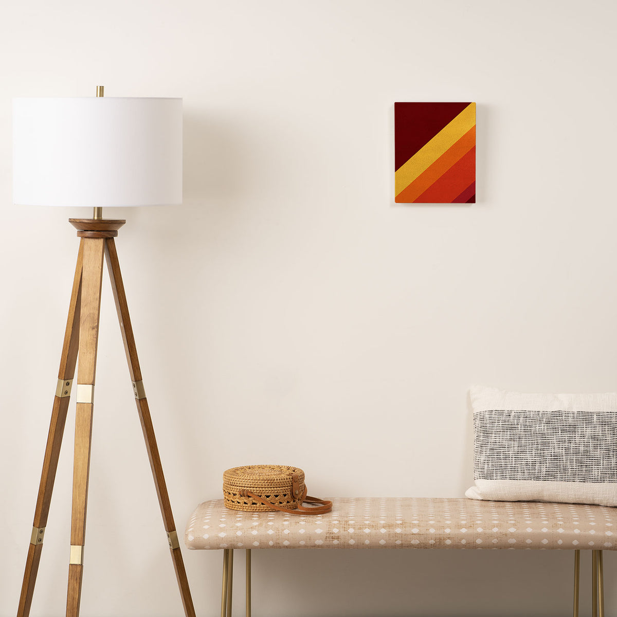 Retro 70s Color Palette II Canvas Print Gallery Image 2