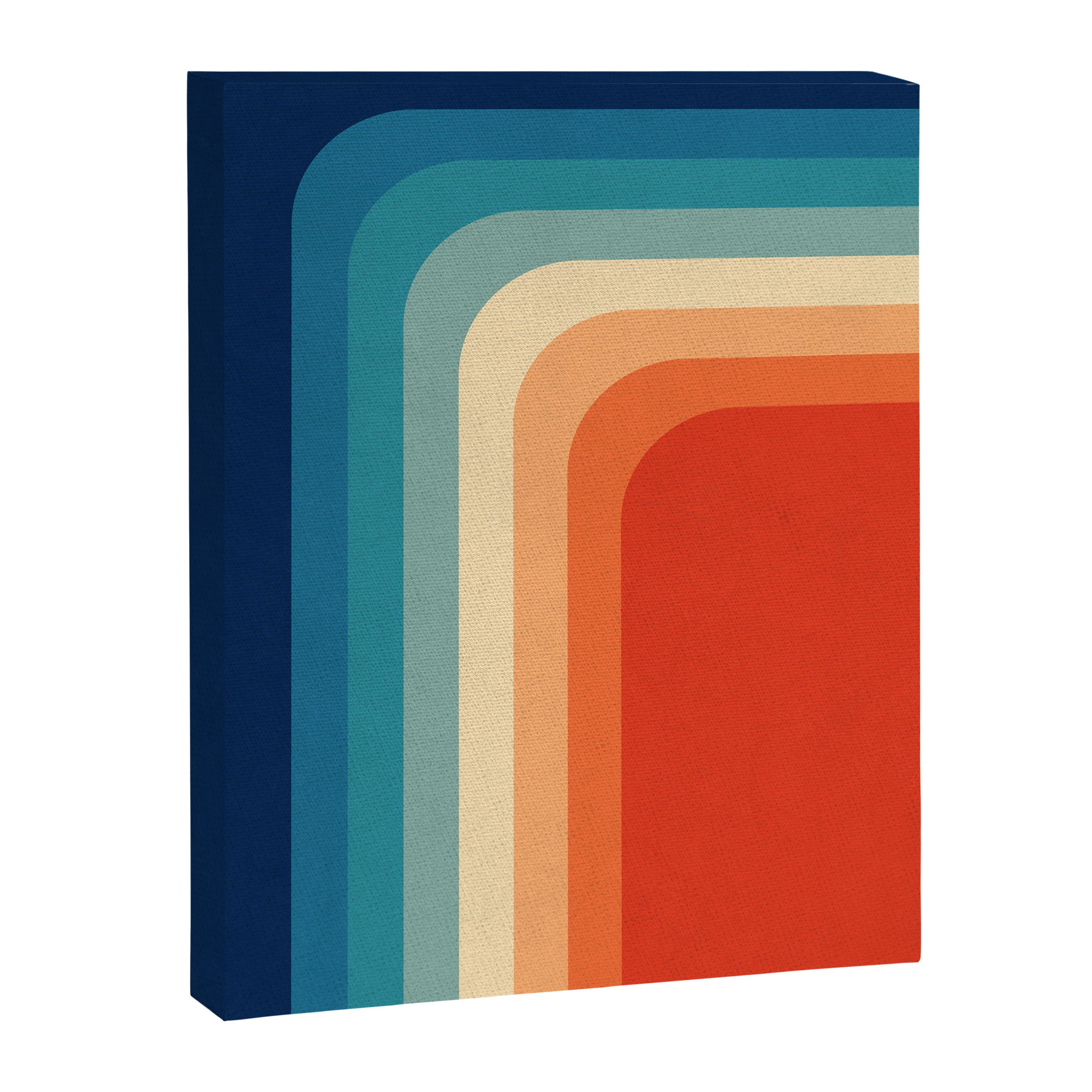 Retro 70s Color Palette III / 2 Canvas Print Gallery Image 6
