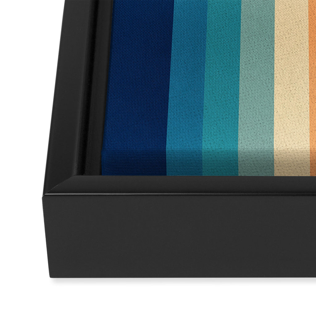 Retro 70s Color Palette III / 2 Framed Canvas Print Gallery Image 3