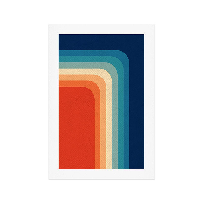 Retro 70s Color Palette III Art Print Gallery Image 1