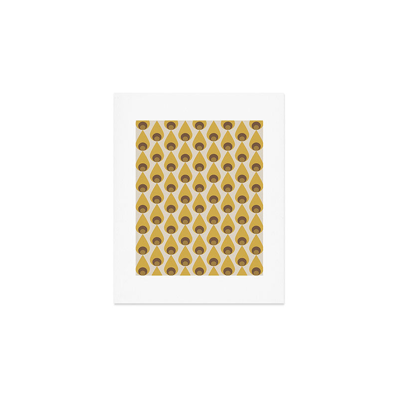 Retro Drops Art Print Gallery Image 1