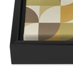 Retro Geometry I Framed Canvas Print Gallery Image 3