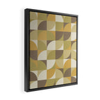 Retro Geometry I Framed Canvas Print Gallery Image 2