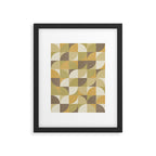 Retro Geometry I Framed Art Print Gallery Image 5