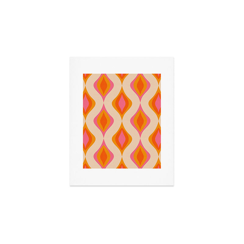 Retro Pattern #1 Art Print Gallery Image 1