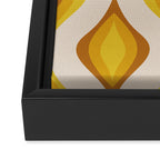 Retro Pattern #2 Framed Canvas Print Gallery Image 3