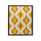 Retro Pattern #2 Framed Canvas Print Gallery Image 6