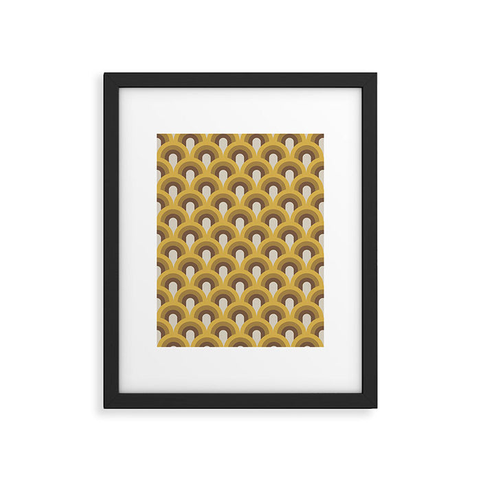 Retro Rainbows Framed Art Print Gallery Image 1
