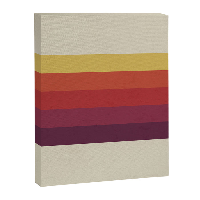 Retro Video Cassette Color Palette Canvas Print Gallery Image 1