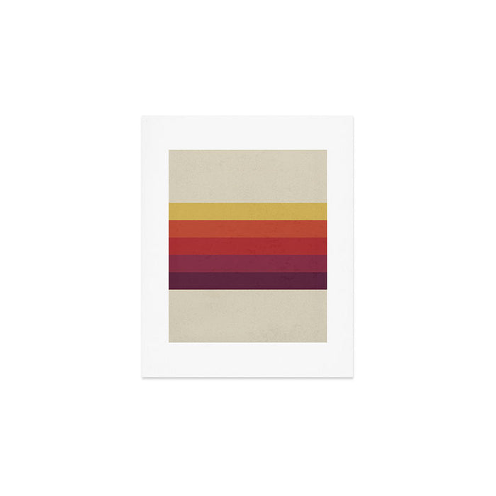 Retro Video Cassette Color Palette Art Print Gallery Image 1
