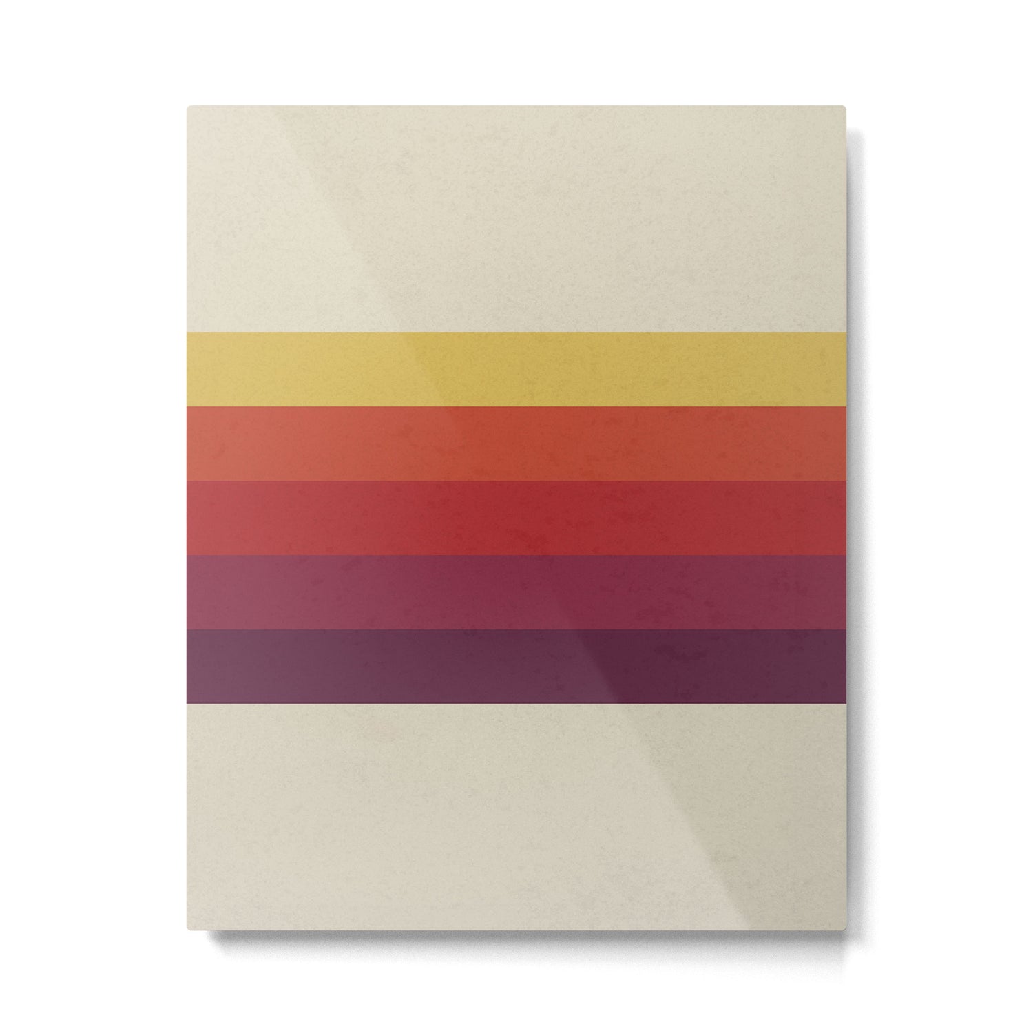 Retro Video Cassette Color Palette Metal Print Gallery Image 4