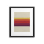 Retro Video Cassette Color Palette Framed Art Print Gallery Image 5