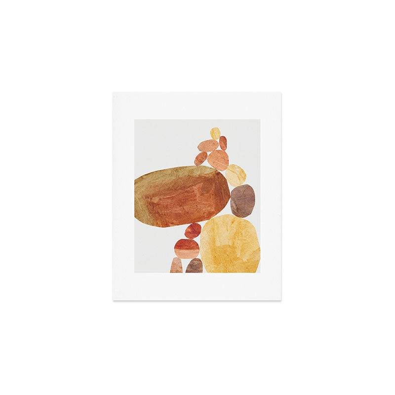 Rock Balancing #2 Art Print Gallery Image 1