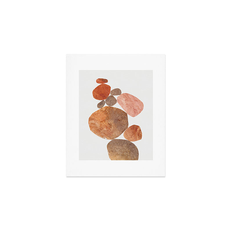 Rock Balancing #3 Art Print Gallery Image 1