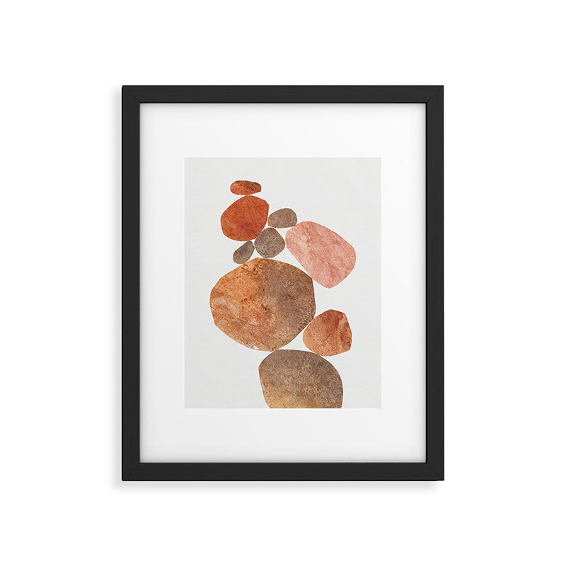Rock Balancing #3 Framed Art Print Gallery Image 5