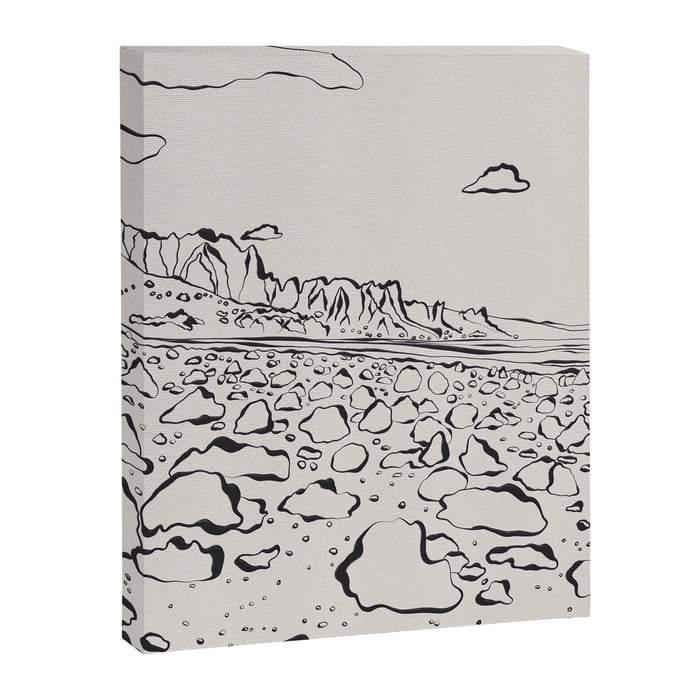 Rocky Desert Canvas Print Gallery Image 1