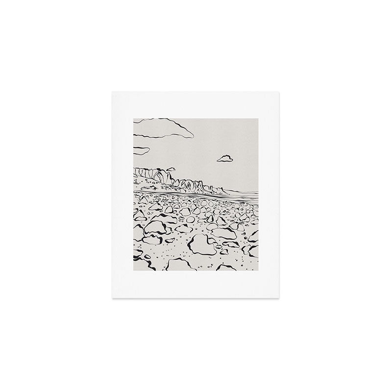 Rocky Desert Art Print Gallery Image 1