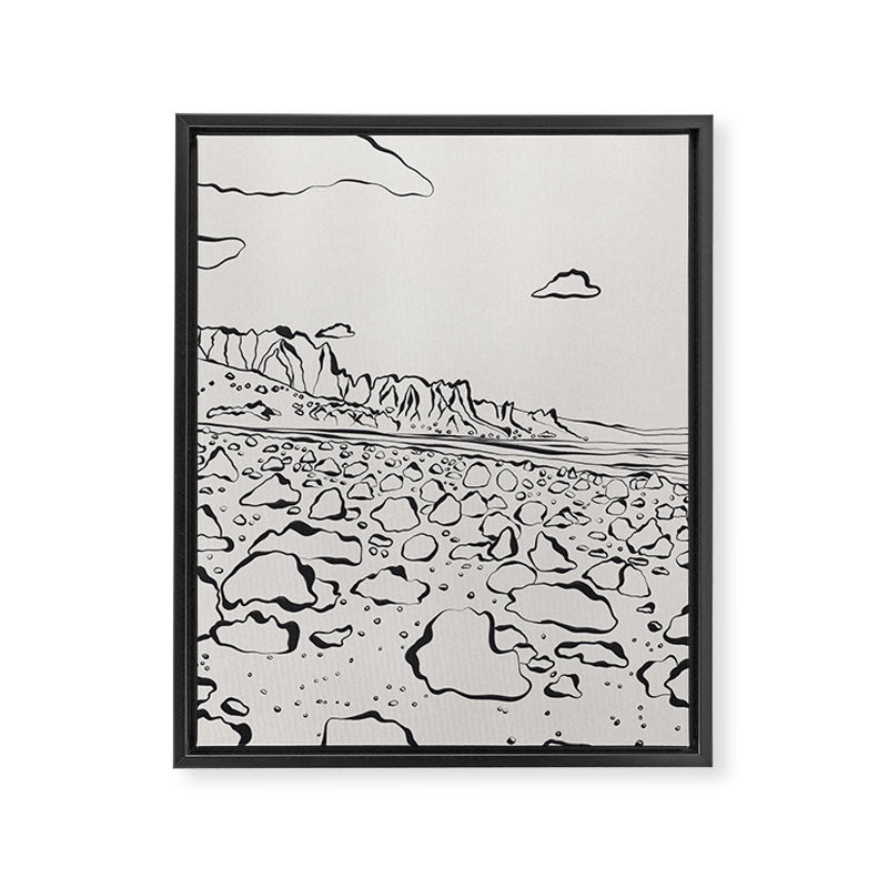 Rocky Desert Framed Canvas Print Gallery Image 6
