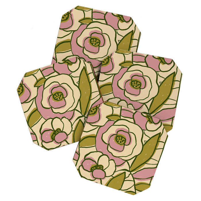 Rose Garden #1 Coaster Gallery Image 1