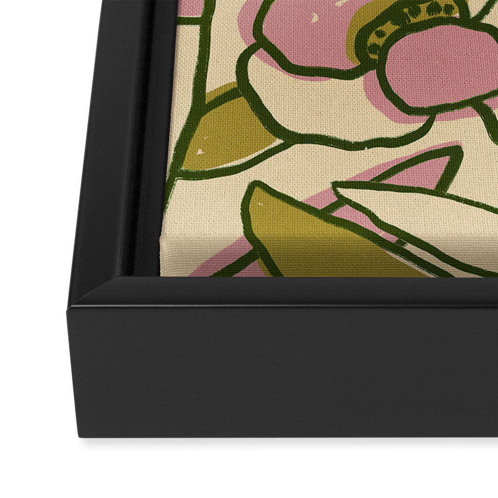 Rose Garden #1 Framed Canvas Print Gallery Image 3