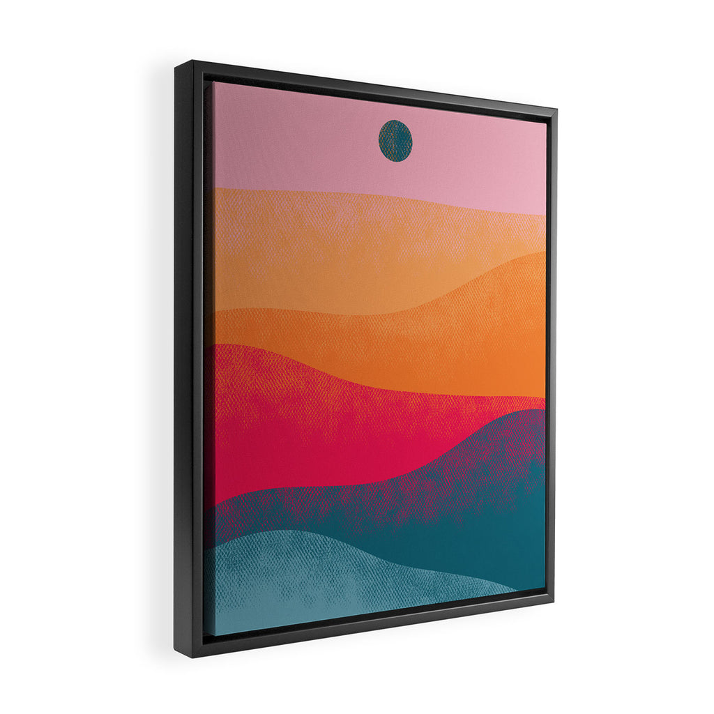 Sand Dunes #2 Framed Canvas Print Gallery Image 2