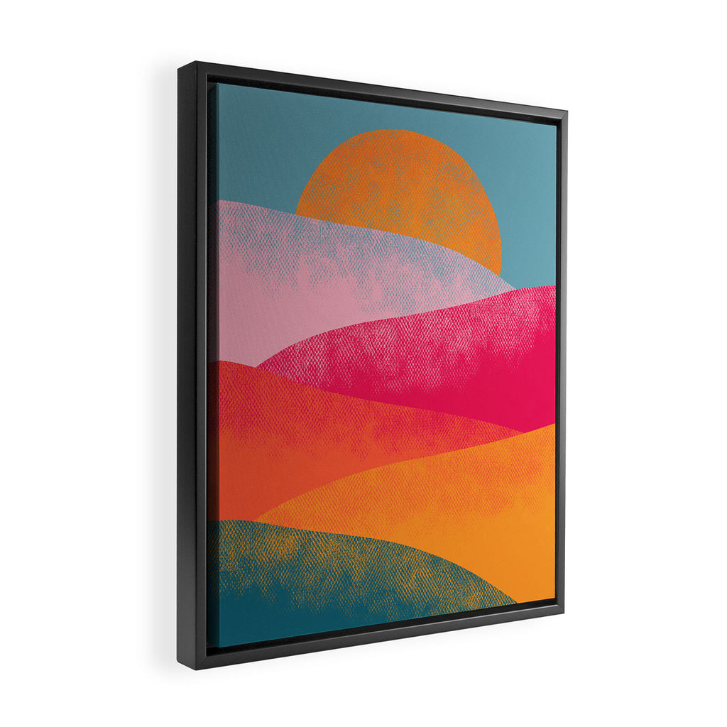 Sand Dunes #3 Framed Canvas Print Gallery Image 2