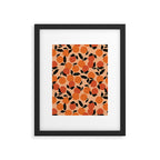 Seamless Citrus Pattern / Oranges Framed Art Print Gallery Image 4
