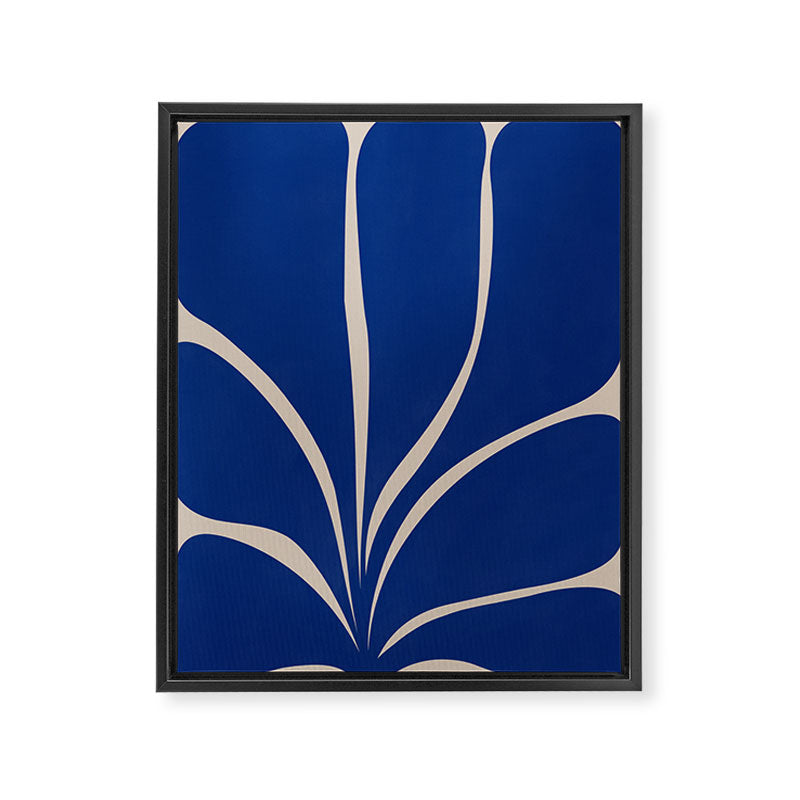 Seven Leaf Plant - 3/3 Framed Canvas Print Gallery Image 8