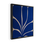 Seven Leaf Plant - 3/3 Framed Canvas Print Gallery Image 2