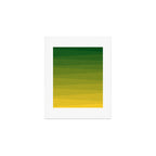 Shades of Grass - Gradient between Lime Green and Bright Yellow Art Print Gallery Image 1