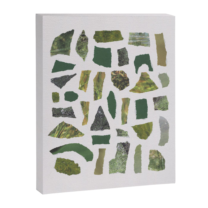 Shades of Green Canvas Print Gallery Image 1
