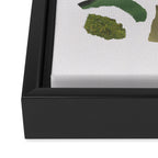 Shades of Green Framed Canvas Print Gallery Image 3