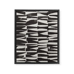 Shapes & Layers #1 Framed Canvas Print Gallery Image 6
