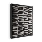 Shapes & Layers #1 Framed Canvas Print Gallery Image 2
