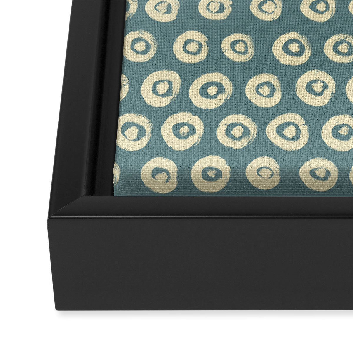 Simple Hand Drawn Pattern #1 Framed Canvas Print Gallery Image 3