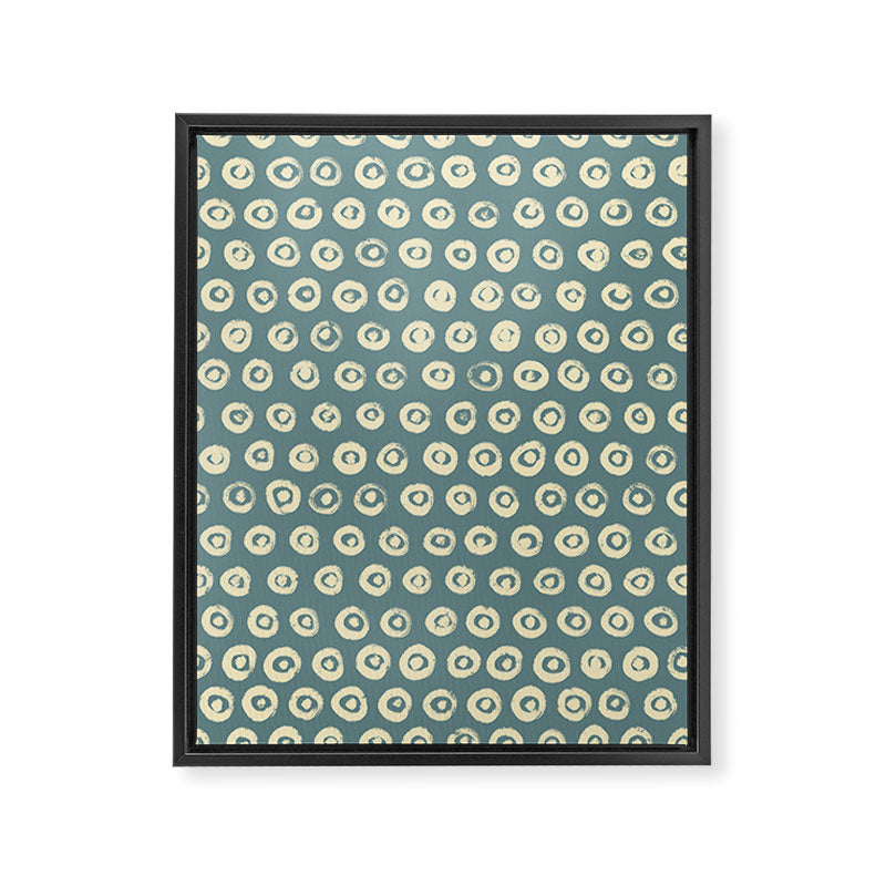 Simple Hand Drawn Pattern #1 Framed Canvas Print Gallery Image 8