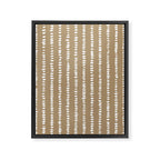 Simple Hand Drawn Pattern #10 Framed Canvas Print Gallery Image 8