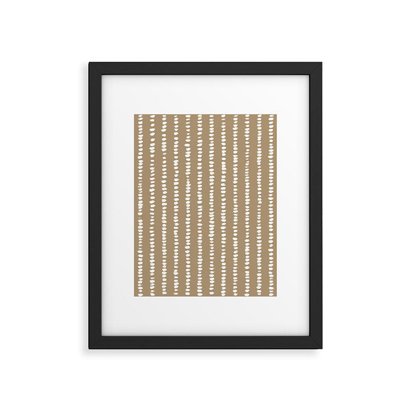 Simple Hand Drawn Pattern #10 Framed Art Print Gallery Image 6