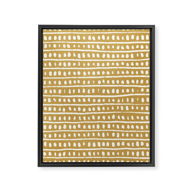 Simple Hand Drawn Pattern #11 Framed Canvas Print Gallery Image 8