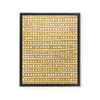 Simple Hand Drawn Pattern #11 Framed Canvas Print Gallery Image 8