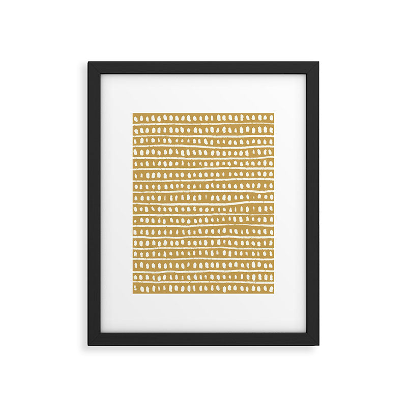 Simple Hand Drawn Pattern #11 Framed Art Print Gallery Image 6