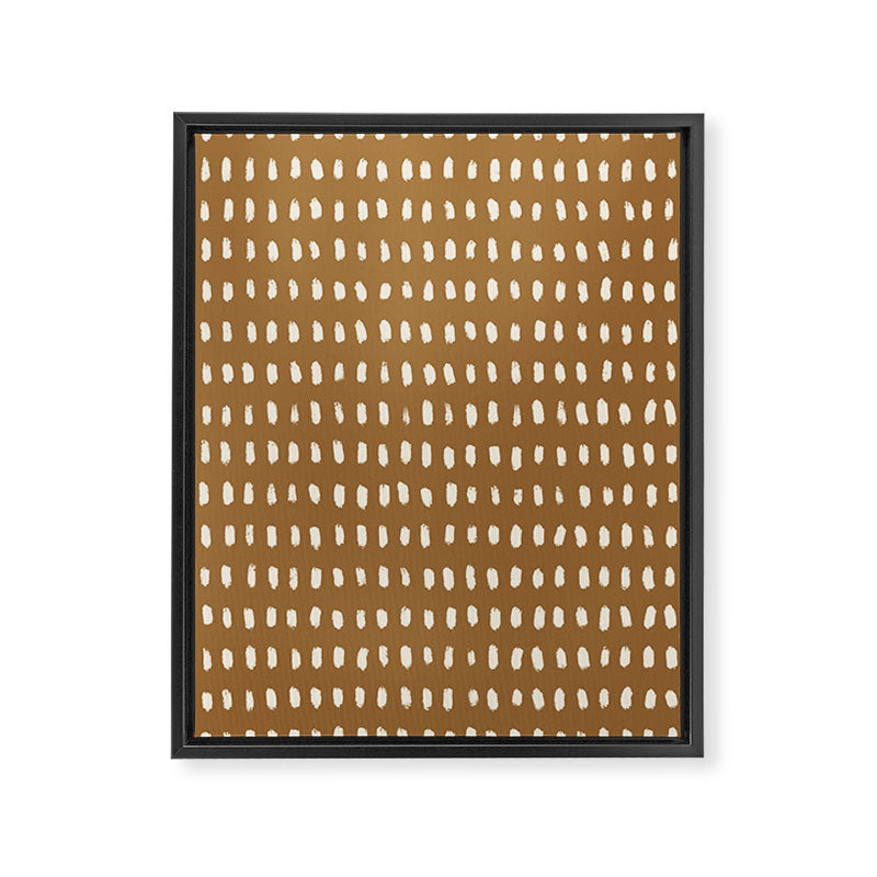 Simple Hand Drawn Pattern #12 Framed Canvas Print Gallery Image 8