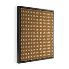 Simple Hand Drawn Pattern #12 Framed Canvas Print Gallery Image 2