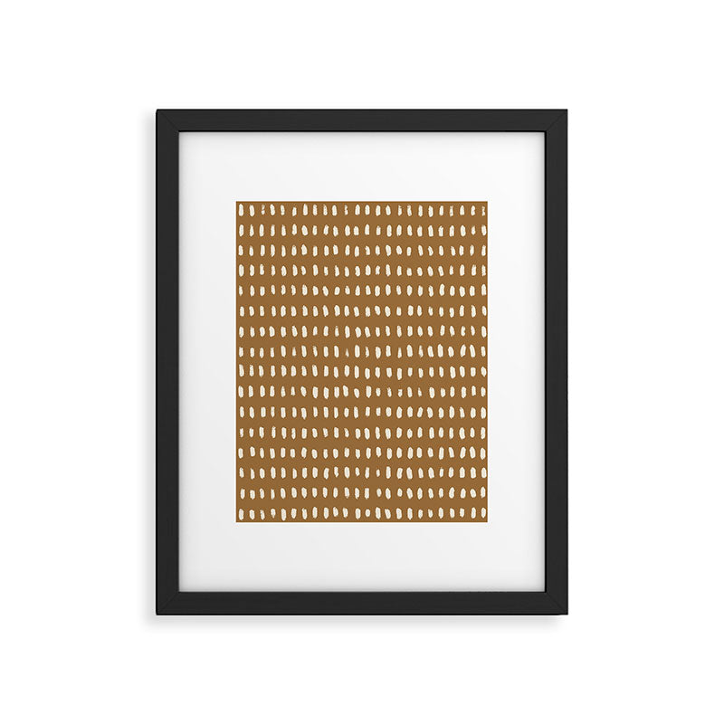 Simple Hand Drawn Pattern #12 Framed Art Print Gallery Image 6