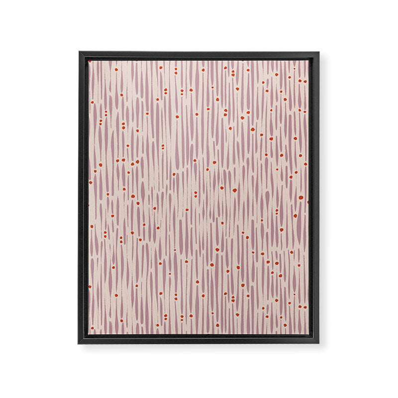Simple Hand Drawn Pattern #14 Framed Canvas Print Gallery Image 6