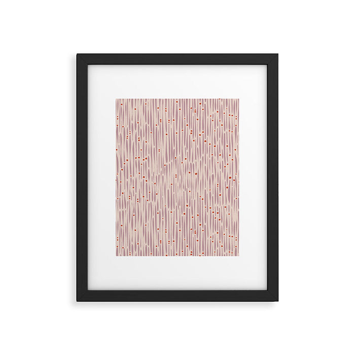 Simple Hand Drawn Pattern #14 Framed Art Print Gallery Image 1