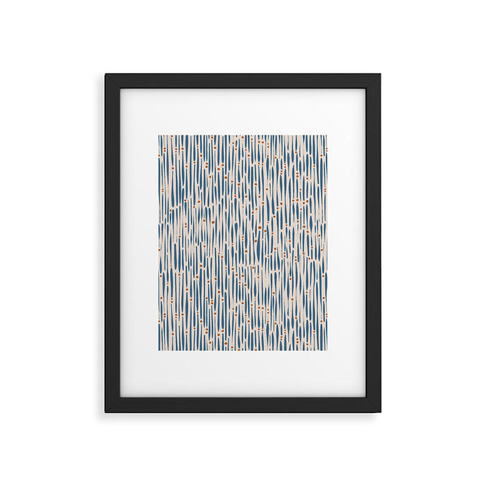 Simple Hand Drawn Pattern #15 Framed Art Print Gallery Image 1