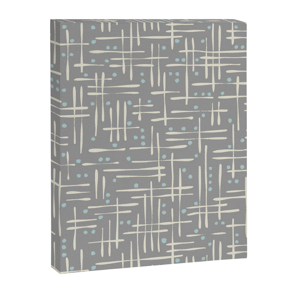 Simple Hand Drawn Pattern #17 Canvas Print Gallery Image 6